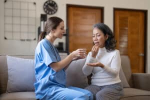 Skilled nursing care brings trusted medical support into the home.