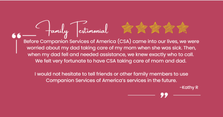 Family trust, lasting care — the CSA difference