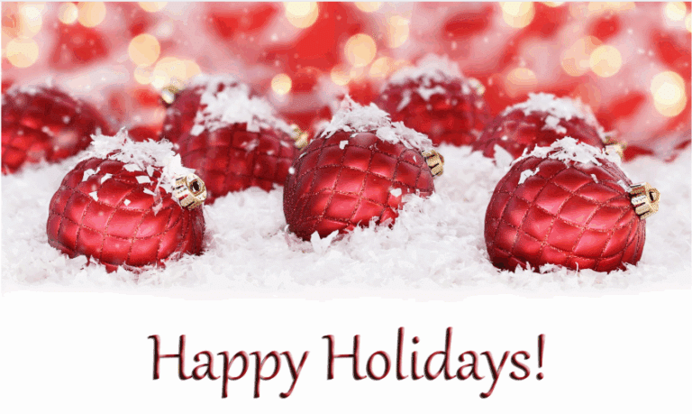 Warm holiday wishes from Companion Services of America.